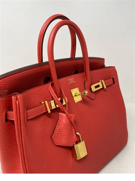 hermes birkin vermillion|Hermes rouge pivoine.